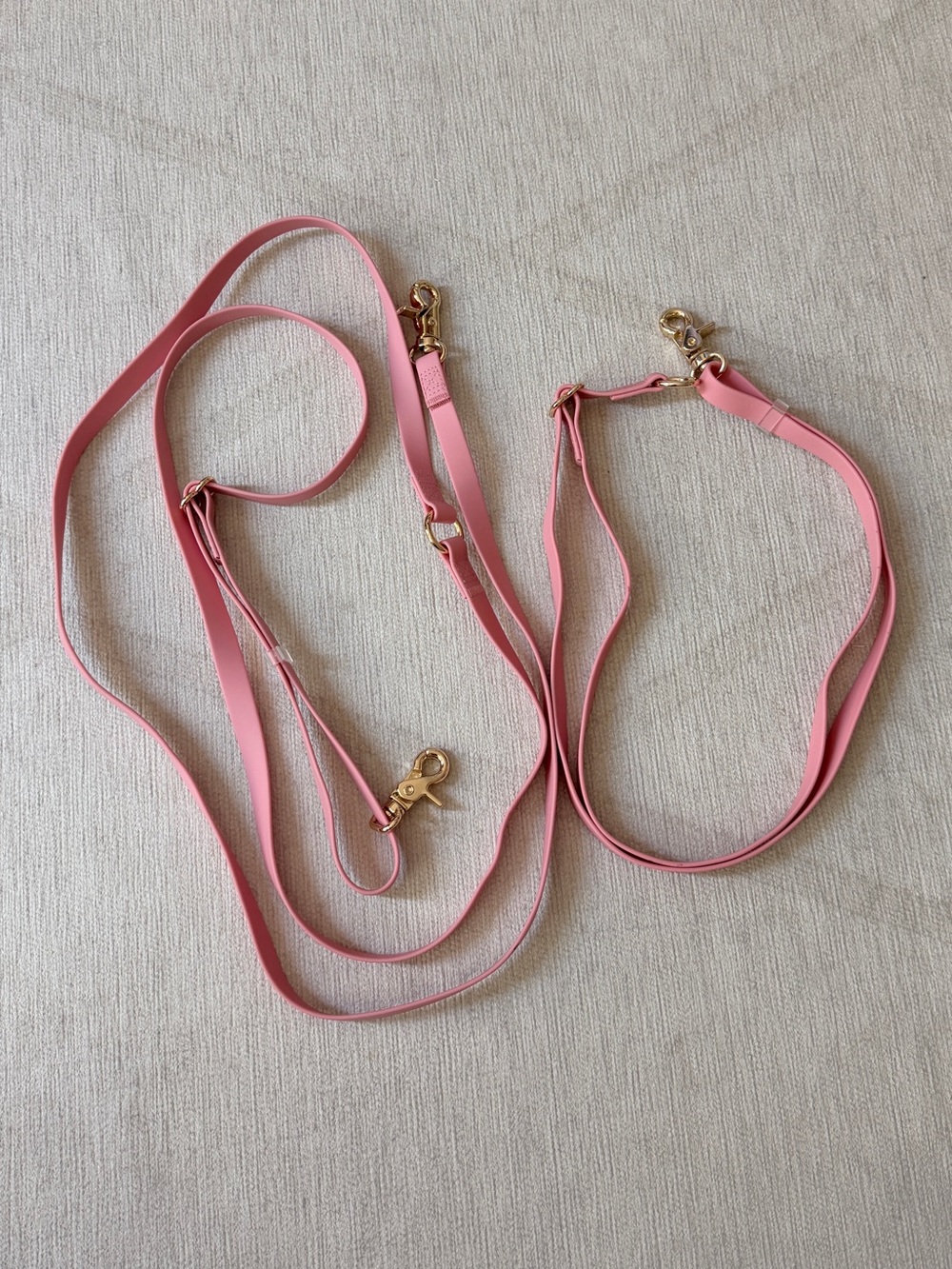 NWOT - Sunny Tails Hands Free Leash & Extender - Perfect Pink